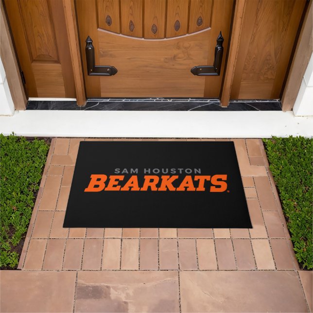 Sam Houston State University Bearkats Wordmark Doormat (Outdoor)
