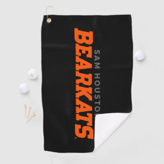 Sam Houston State University Bearkats Wordmark Golf Towel