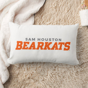 Sam Houston State University Bearkats Wordmark Lumbar Pillow