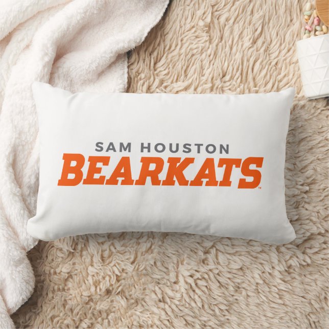 Sam Houston State University Bearkats Wordmark Lumbar Pillow (Blanket)