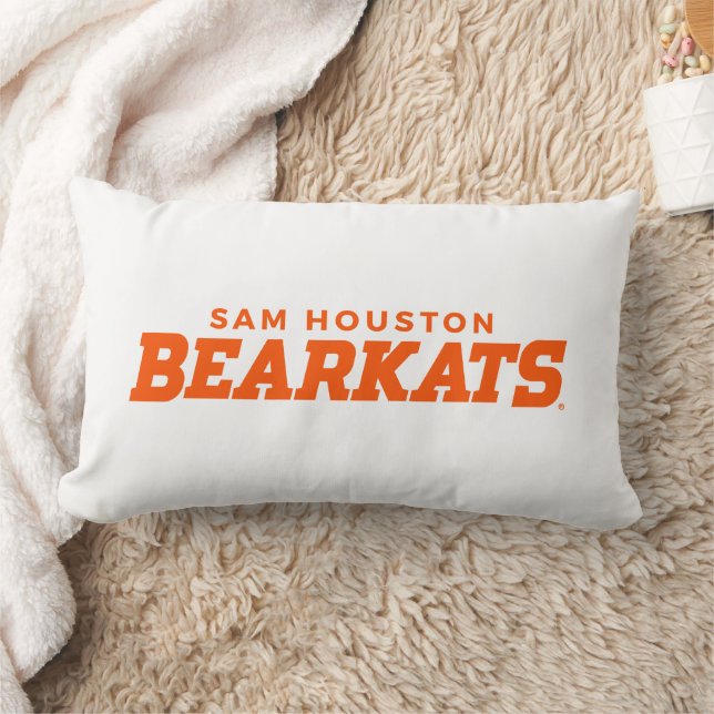 Sam Houston State University Bearkats Wordmark Lumbar Pillow (Blanket)