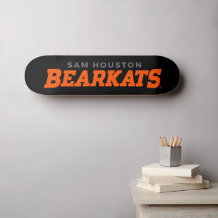 Sam Houston State University Bearkats Wordmark Skateboard