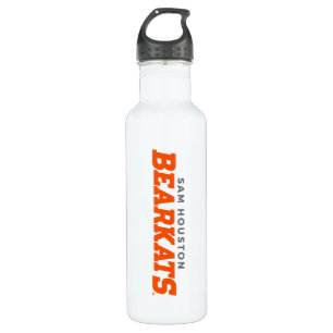 Sam Houston State University Bearkats Wordmark Stainless Steel Water Bottle