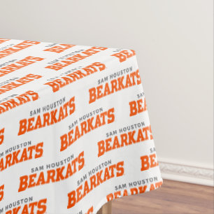 Sam Houston State University Bearkats Wordmark Tablecloth