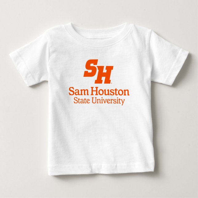Sam Houston State University Combination Logo Baby T-Shirt (Front)