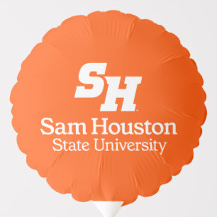 Sam Houston State University Combination Logo Balloon