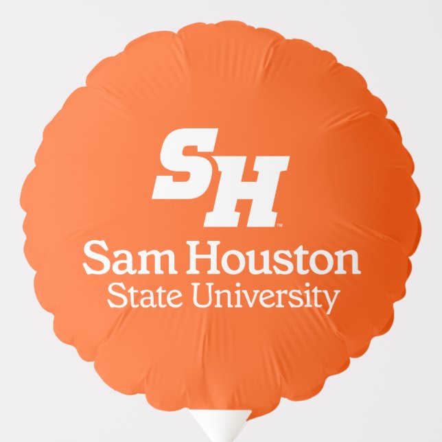 Sam Houston State University Combination Logo Balloon (Front)
