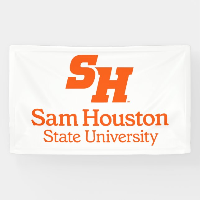 Sam Houston State University Combination Logo Banner (Horizontal)