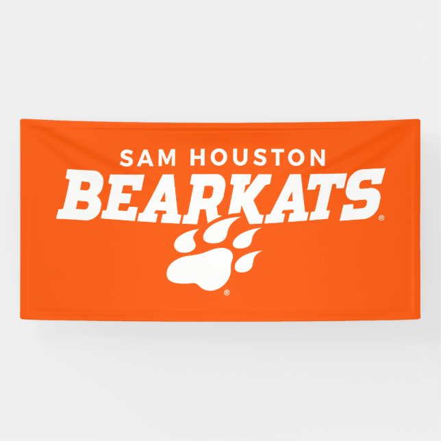 Sam Houston State University Combination Logo Banner (Horizontal)