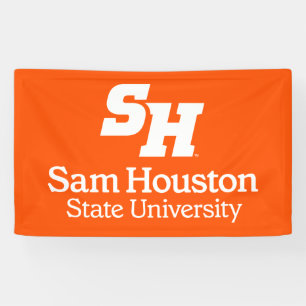 Sam Houston State University Combination Logo Banner