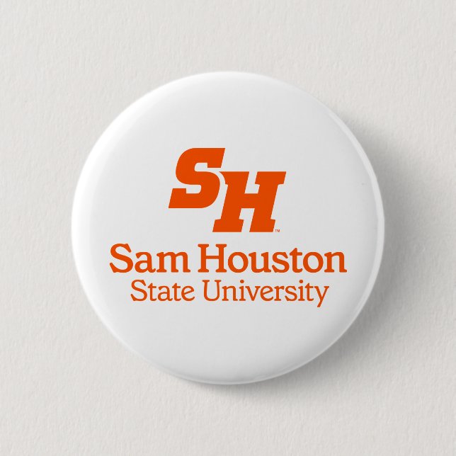Sam Houston State University Combination Logo Button (Front)