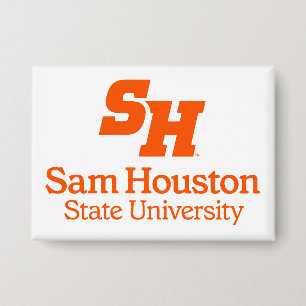 Sam Houston State University Combination Logo Button