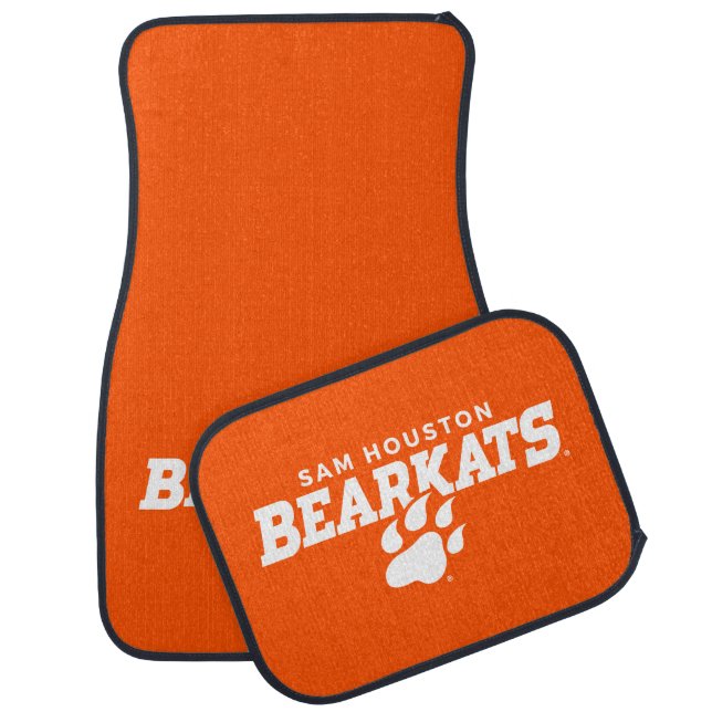 Sam Houston State University Combination Logo Car Floor Mat (Set)