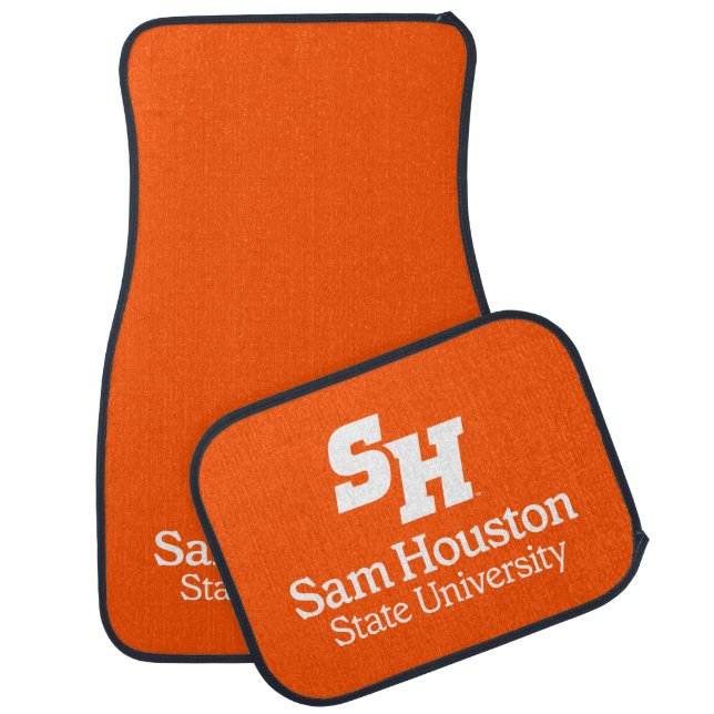 Sam Houston State University Combination Logo Car Floor Mat (Set)