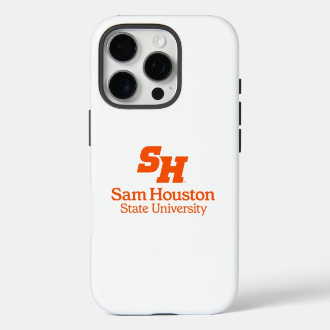 Sam Houston State University Combination Logo Case-Mate iPhone Case (Back)