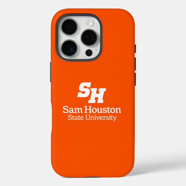 Sam Houston State University Combination Logo Case-Mate iPhone Case (Back)
