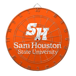 Sam Houston State University Combination Logo Dart Board