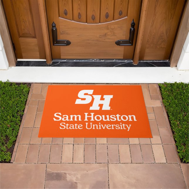 Sam Houston State University Combination Logo Doormat (Outdoor)