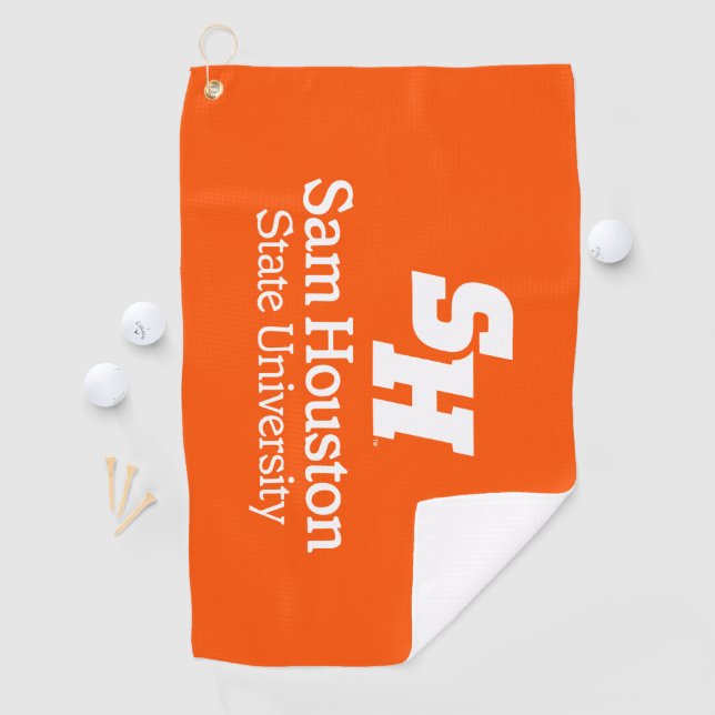 Sam Houston State University Combination Logo Golf Towel (InSitu)
