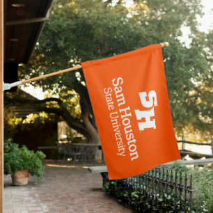 Sam Houston State University Combination Logo House Flag