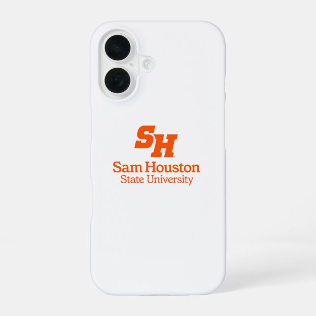 Sam Houston State University Combination Logo iPhone Case (Back)