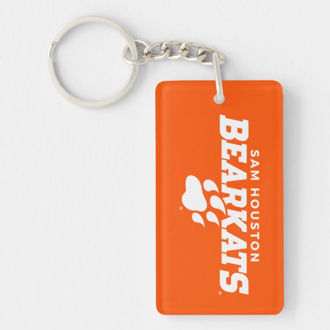 Sam Houston State University Combination Logo Keychain (Front)