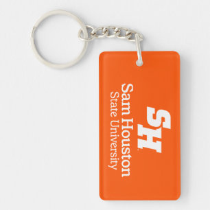 Sam Houston State University Combination Logo Keychain