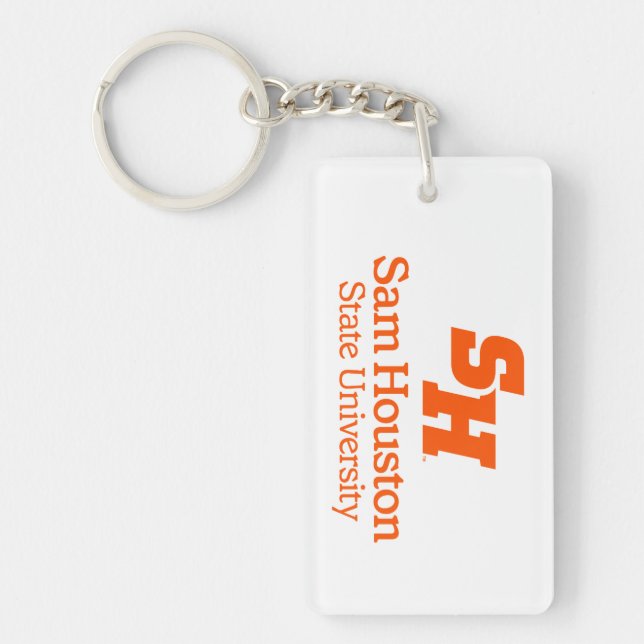 Sam Houston State University Combination Logo Keychain (Front)