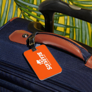 Sam Houston State University Combination Logo Luggage Tag