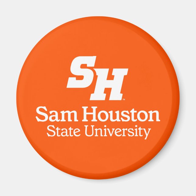 Sam Houston State University Combination Logo Magnet (Front)