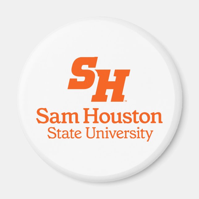 Sam Houston State University Combination Logo Magnet (Front)