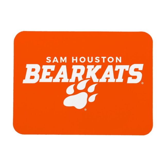 Sam Houston State University Combination Logo Magnet (Horizontal)
