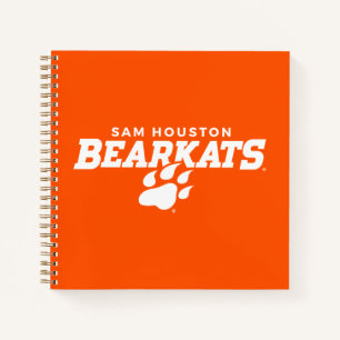 Sam Houston State University Combination Logo Notebook