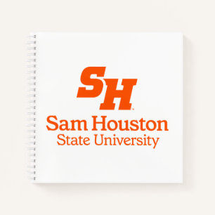 Sam Houston State University Combination Logo Notebook
