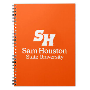 Sam Houston State University Combination Logo Notebook
