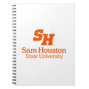 Sam Houston State University Combination Logo Notebook