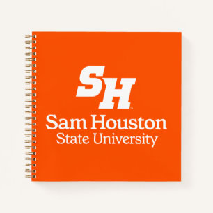 Sam Houston State University Combination Logo Notebook