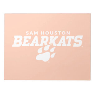 Sam Houston State University Combination Logo Notepad