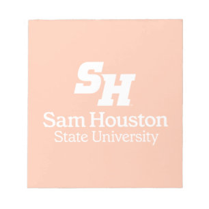 Sam Houston State University Combination Logo Notepad