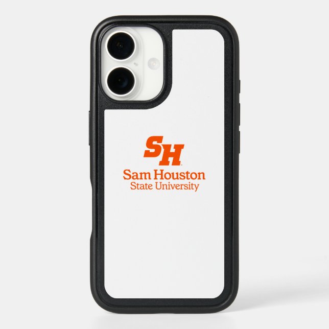 Sam Houston State University Combination Logo Otterbox iPhone Case (Back)