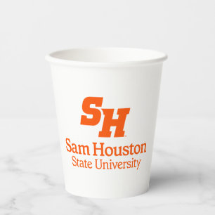 Sam Houston State University Combination Logo Paper Cups