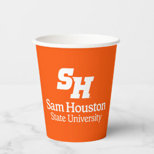 Sam Houston State University Combination Logo Paper Cups