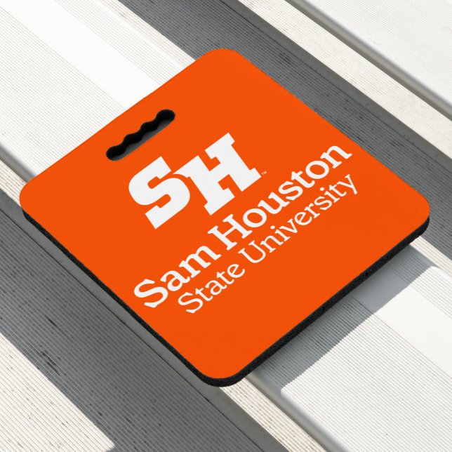 Sam Houston State University Combination Logo Seat Cushion (In Situ)