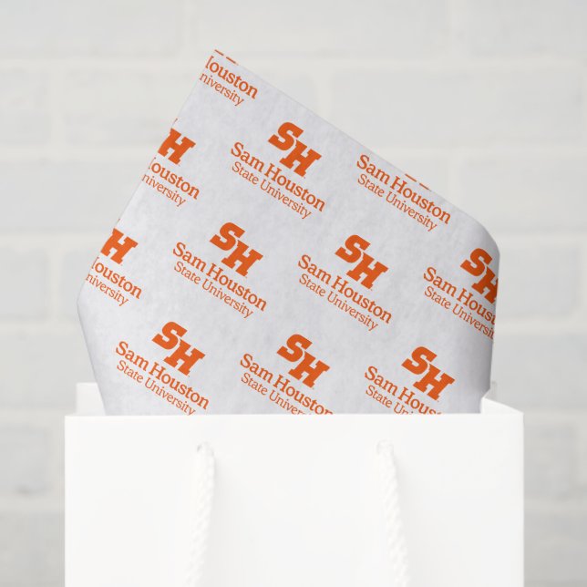 Sam Houston State University Combination Logo Tissue Paper (Gift Bag)
