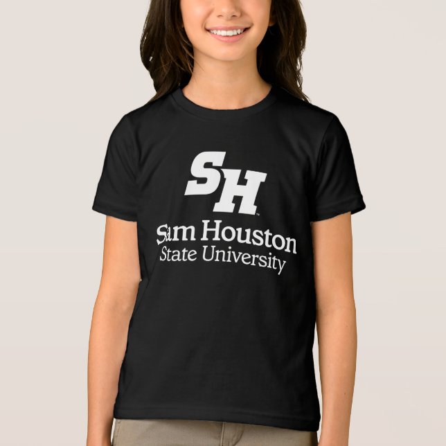Sam Houston State University Combination Logo Tri-Blend Shirt (Front)
