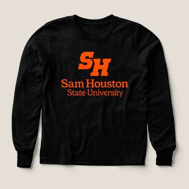 Sam Houston State University Combination Logo Tri-Blend Shirts (Design Front)