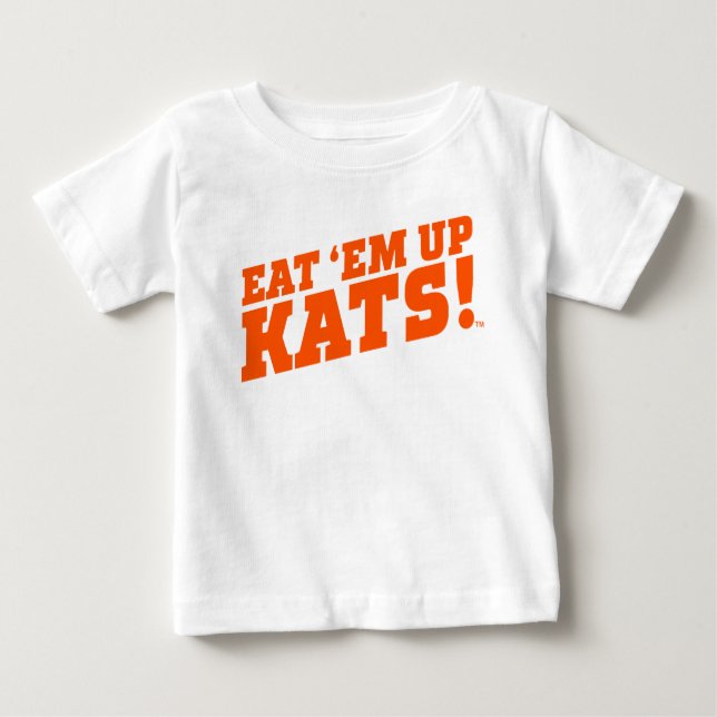 Sam Houston State University Eat 'Em Up Kats! Baby T-Shirt (Front)