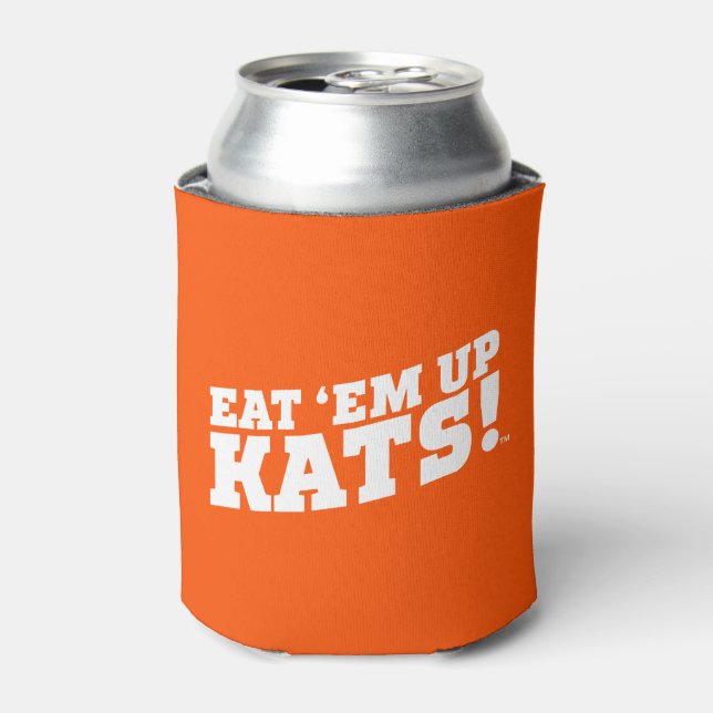 Sam Houston State University Eat 'Em Up Kats! Can Cooler (Can Front)