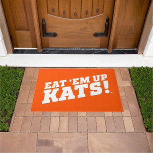 Sam Houston State University Eat 'Em Up Kats! Doormat