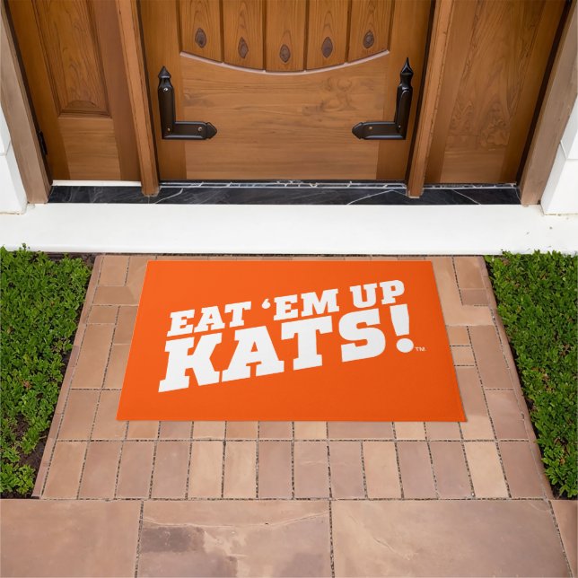 Sam Houston State University Eat 'Em Up Kats! Doormat (Outdoor)